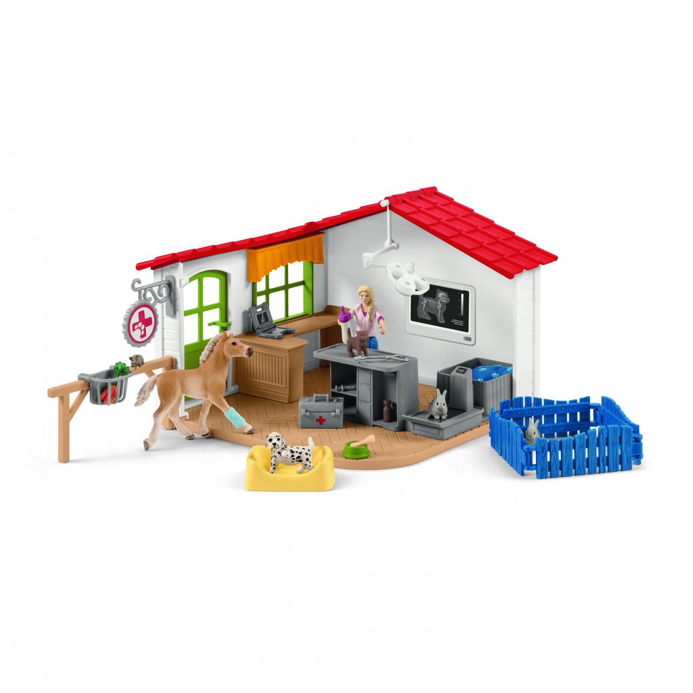 Schleich Vet Visit To The Farm 42503 - View #4