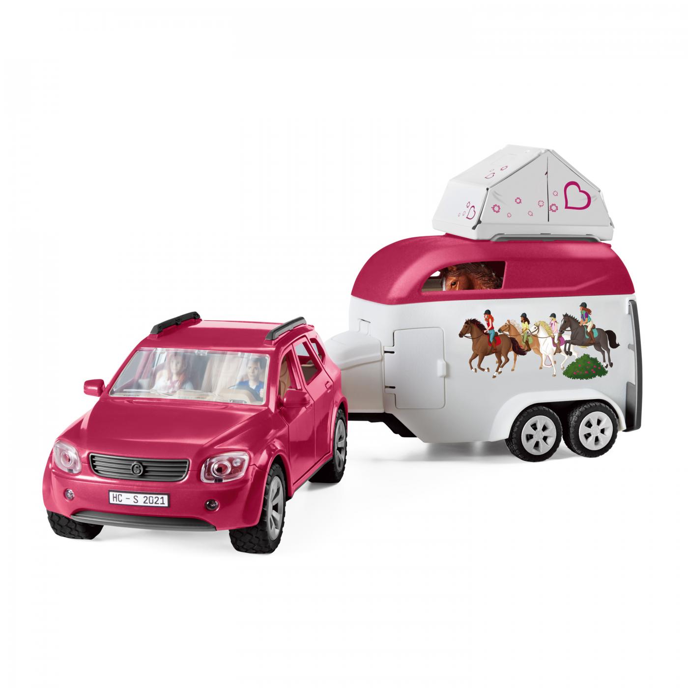 Schleich Horse Club Horses: Schleich Adventure with car and horse ...