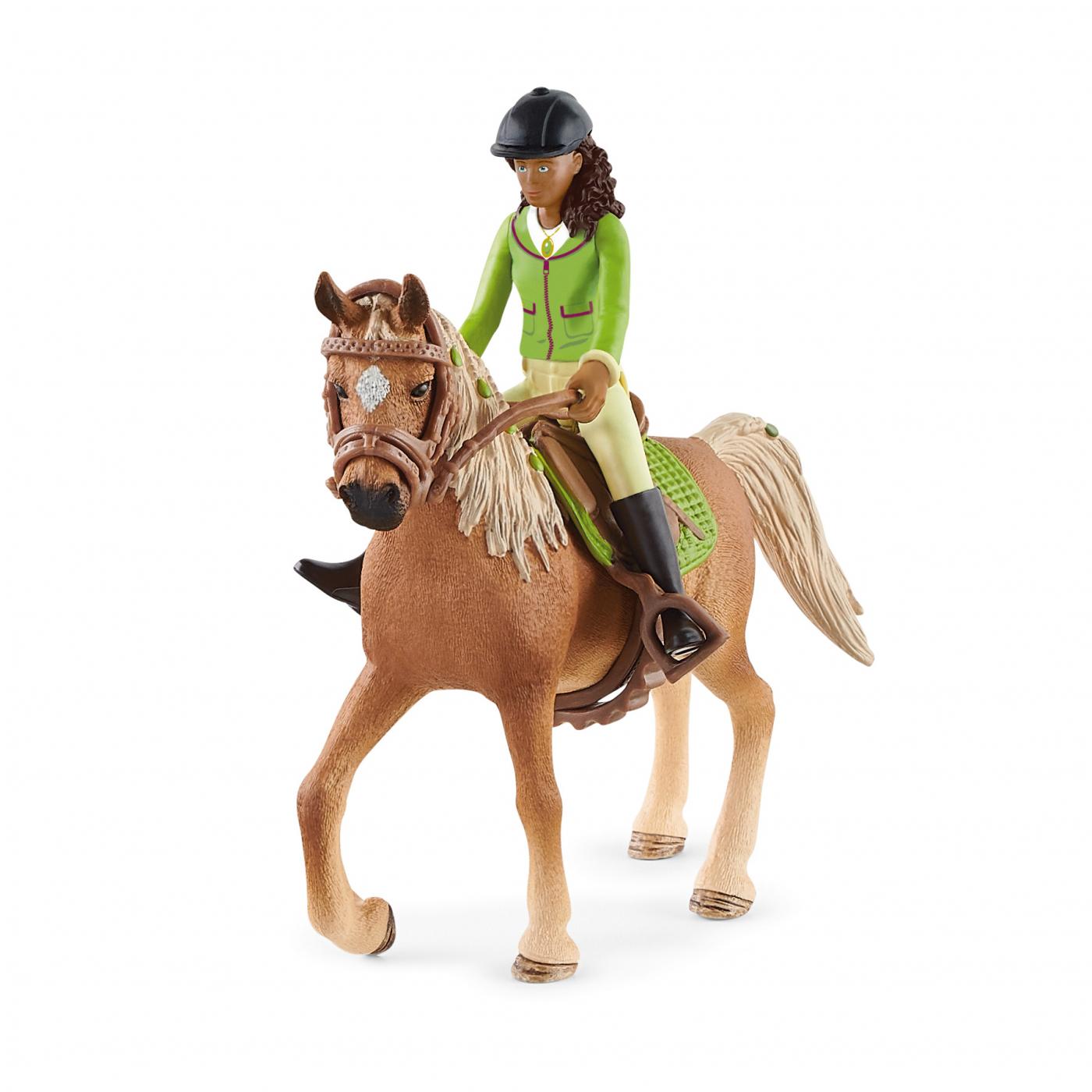 Schleich Horse Club Horses: Schleich Horse Club Sarah with Mystery 42542