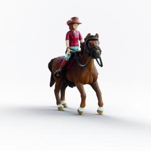 Schleich Hannah mit Pferd Cayenne 42711