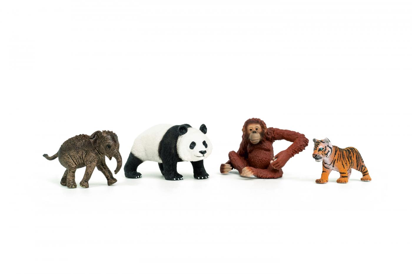 Schleich WildLife: Schleich Wild Life Starter Set Asia 42736