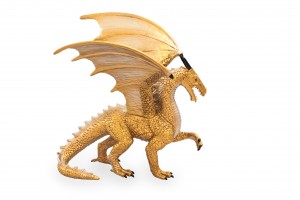 Mojo Animal Planet Goldener Drache 387256