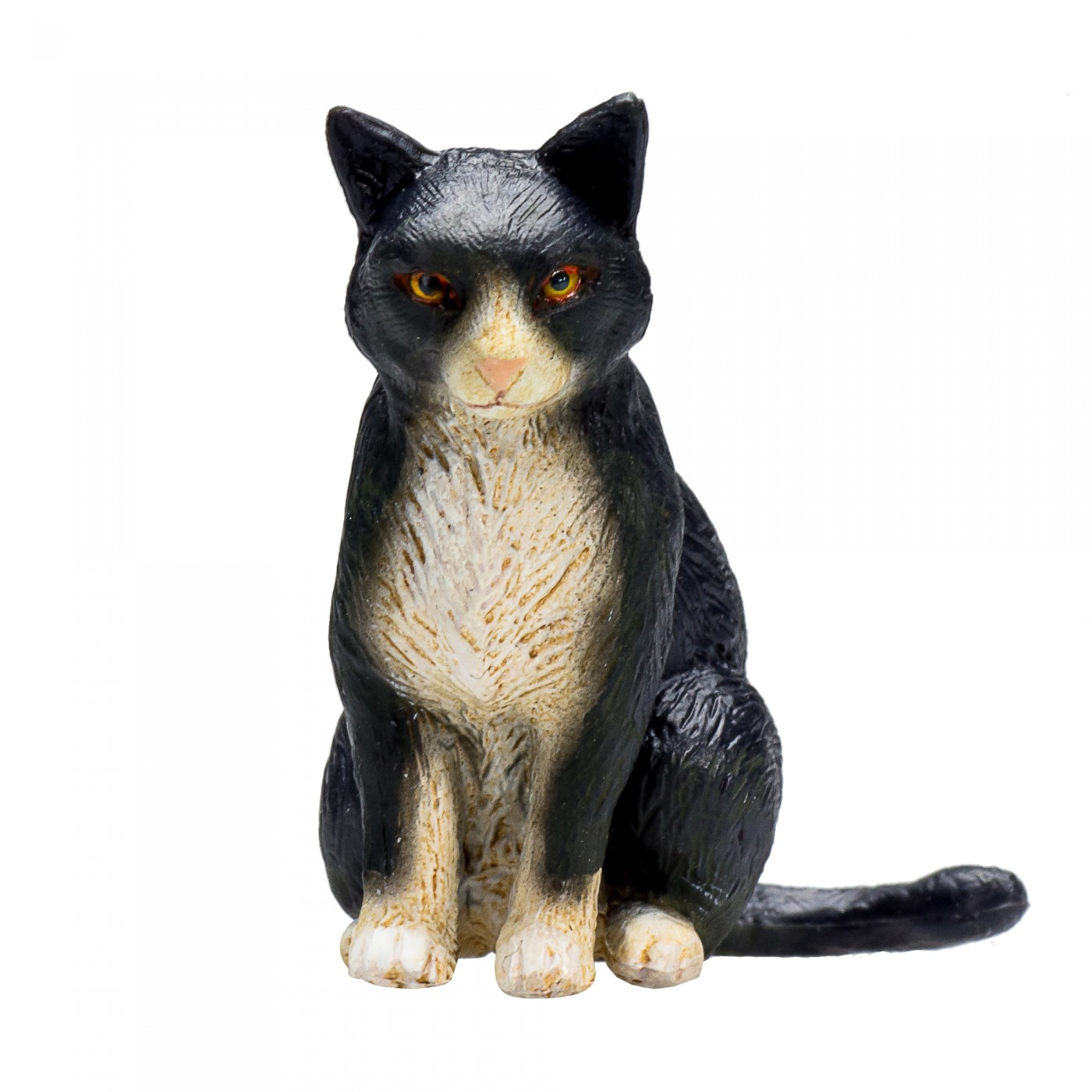 Animal Planet Katze sitzend Schwarz-Wei� 387371