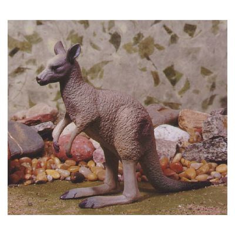Animals of Australia Eastern Grey Kangaroo 75450 approx.15x14cm