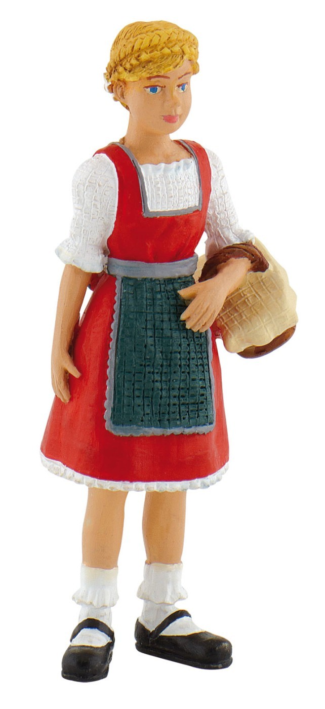 Bullyland Bauernm�dchen Lena mit Einkaufskorb 62703