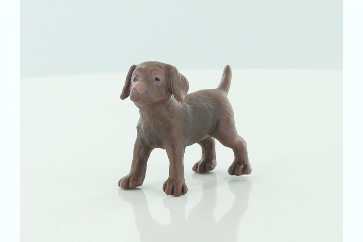 Bullyland labrador puppy darkbrown 65432