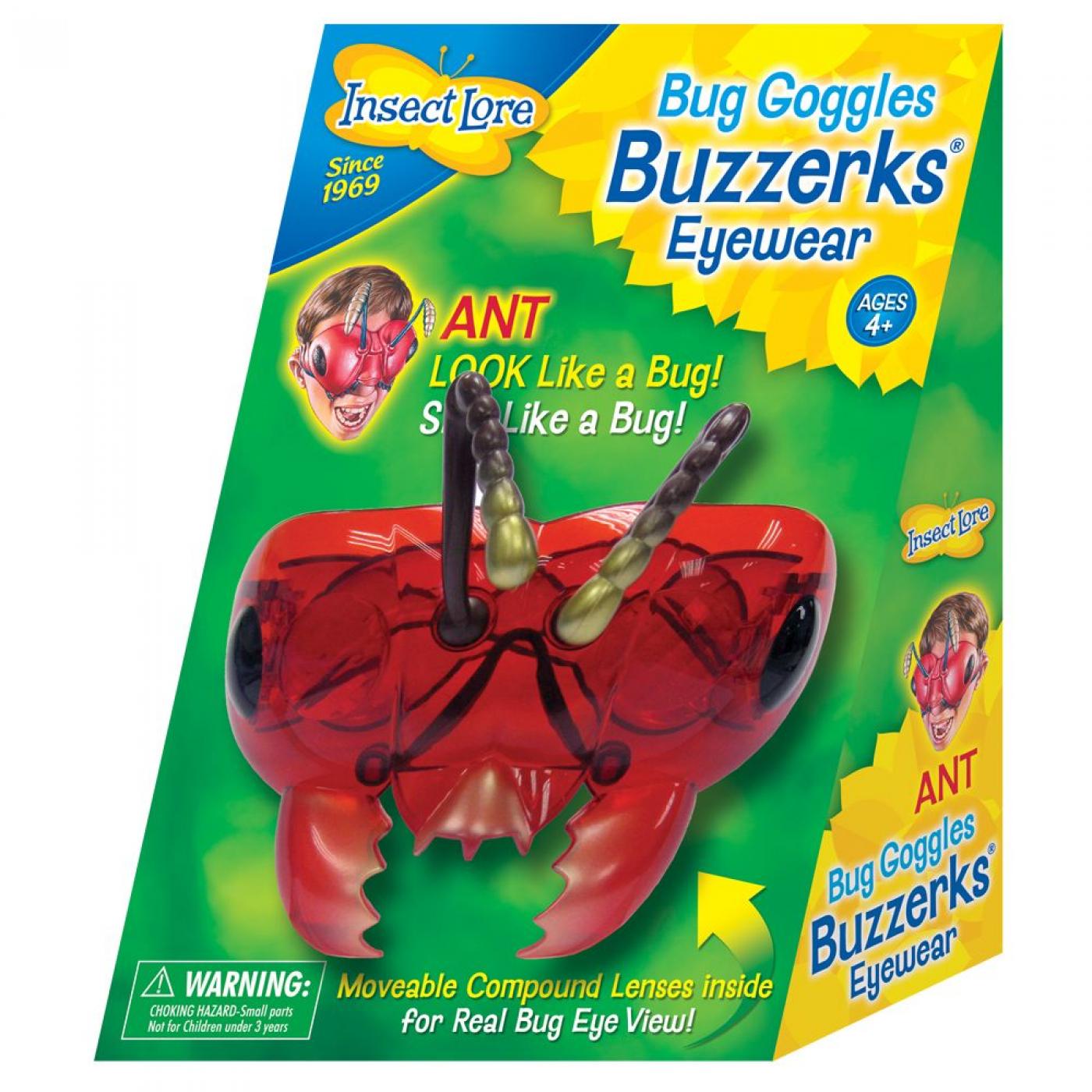 Buzzerks Bug Goggles Fireant