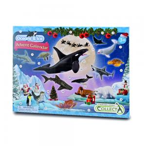 CollectA Sea Life Figurines: CollectA Advent Calendar Oceans and Ice 84303