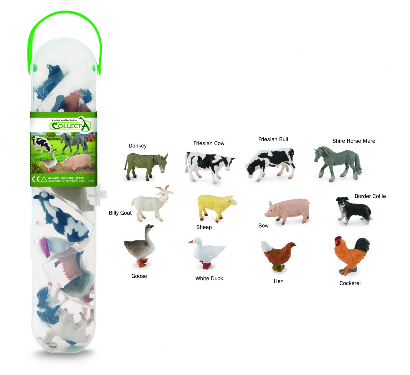 CollectA Farmlife: CollectA CollectA Box of Mini Farm Animals a1110 CollectA Farmlife: CollectA CollectA Box of Mini Farm Animals a1110