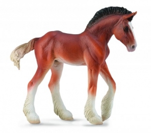 CollectA 88625 Clydesdale Fohlen Bay - Tierfiguren bei spielzeug-guenstig.de