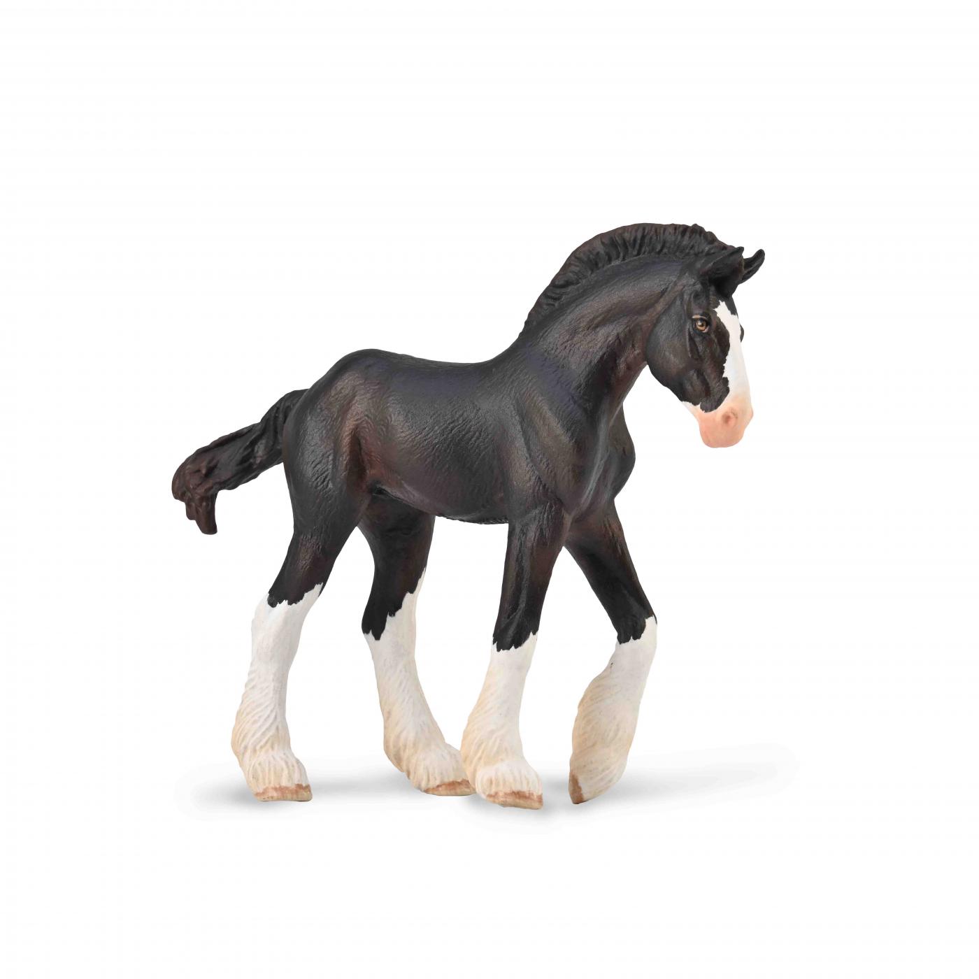 CollectA Clydesdale-Fohlen Schwarz 88982