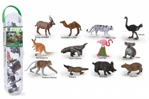 CollectA Wilde Tiere: CollectA Collecta box mit Mini Wildtiere 3 A1219