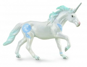 CollectA Pferde: CollectA Einhorn Hengst blau 88849
