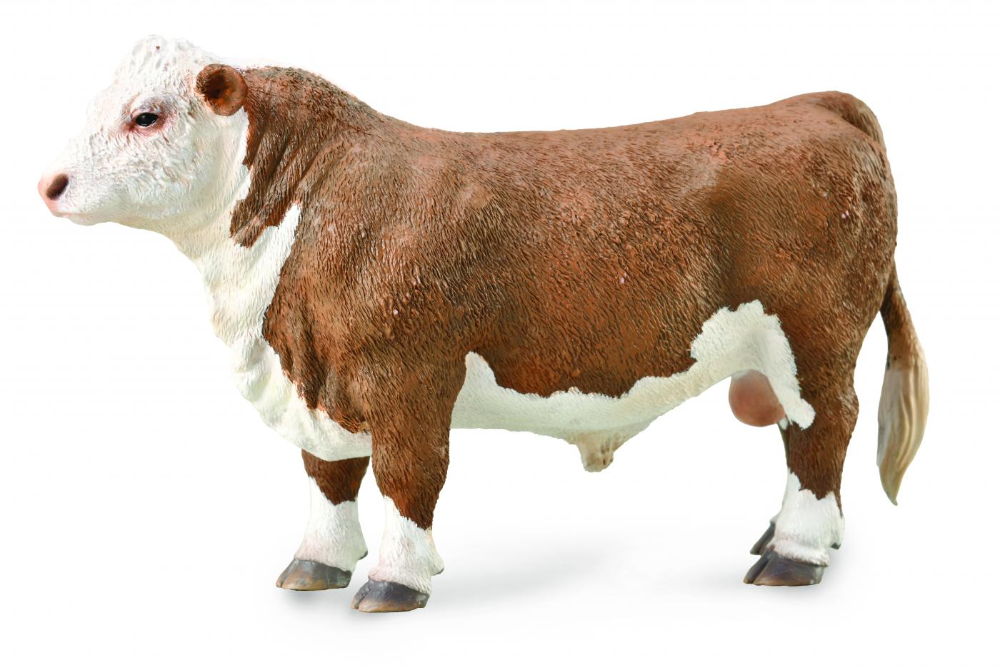 Hereford-Kuh grasend 13 cm Bauernhof Mojo 387067 