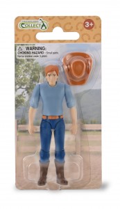 CollectA Bauernhof: CollectA Hobby-Reiter mit Cowboyhut