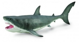 CollectA Urzeit Deluxe Ma�stab: CollectA Megalodon mit beweglichem Kiefer 88887