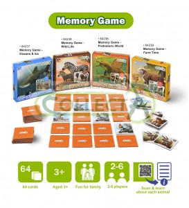 CollectA Urzeit: CollectA Memory-Spiel - Pr�historische Welt 84236