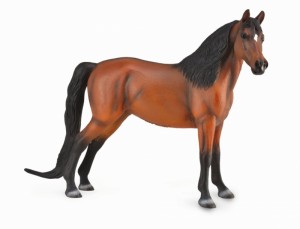 CollectA Horses Scale 1:12: CollectA Morgan Bay Deluxe 