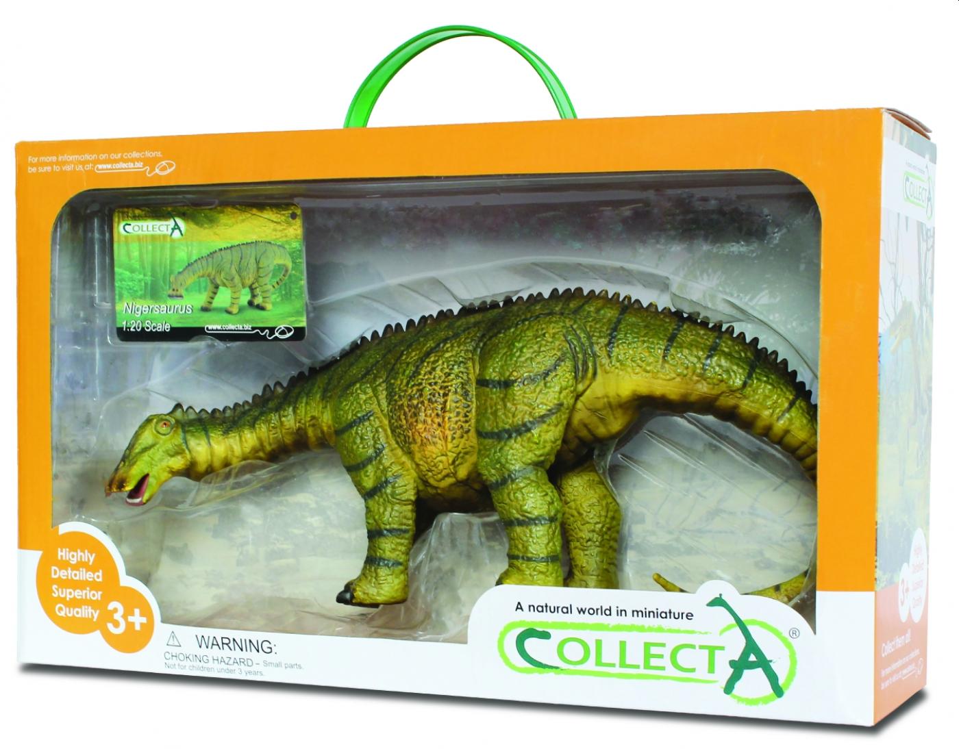 CollectA Nigersaurus 89157 in Fensterverpackung ca.31x12x12cm