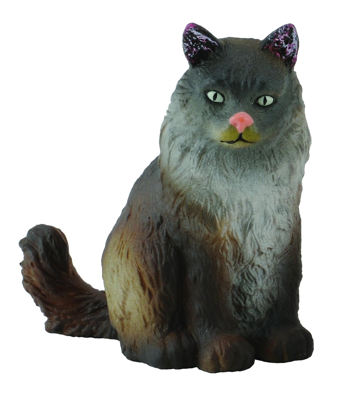 CollectA Norwegische Waldkatze sitzend 88327 ca.5.5x3x5cm