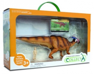 CollectA Prehistoric Deluxe 1:40: CollectA PARASAUROLOPHUS in windowbox 89577