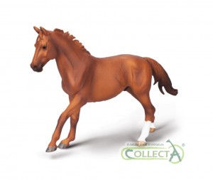 CollectA Pferde Ma�stab 1:12: CollectA Phar Lap - Vollblut Hengst Fuchs 80017