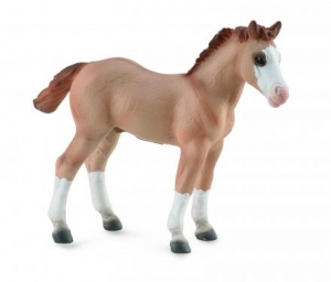 CollectA Pferde: CollectA Quarter Fohlen dunkelrot 88814