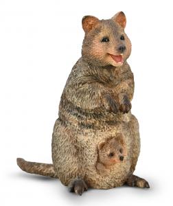 CollectA Wilde Tiere: CollectA Quokka mit Joey 80063
