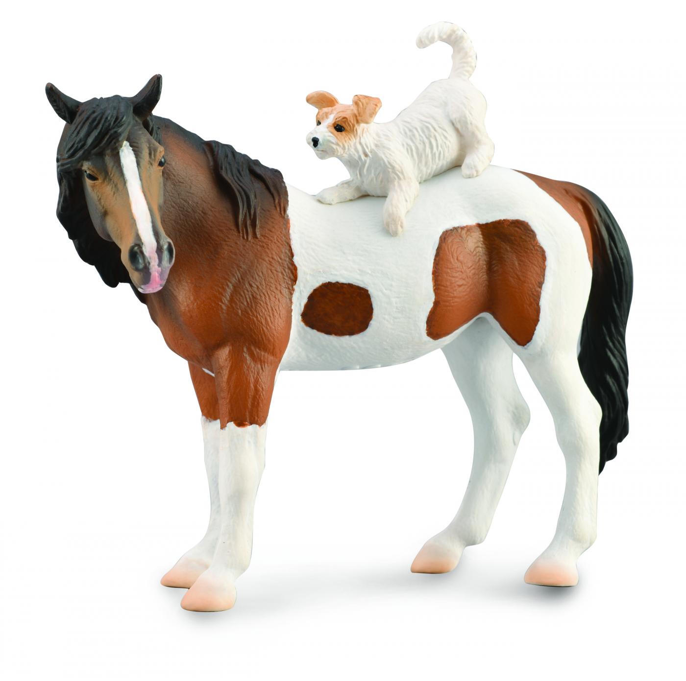 CollectA Schmusepony mit seinem Hundefreund 88891