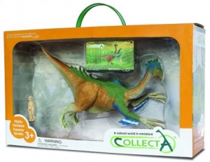 CollectA Prehistoric Deluxe 1:40: CollectA THERIZINOSAURUS in windowbox 89684