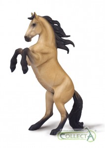 CollectA Pferde Ma�stab 1:12: CollectA Warlander-Stute Aufzucht � Wildleder 80013