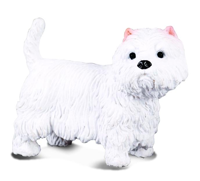 CollectA West Highland Terrier wei� 88074 ca.5x2.5x3cm
