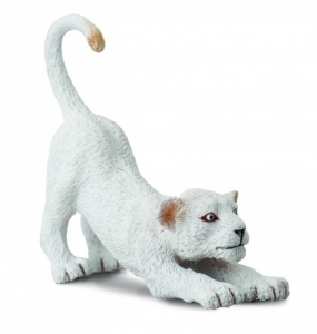 CollectA 88550 White lion cub stretching - figurines at spielzeug-guenstig.de