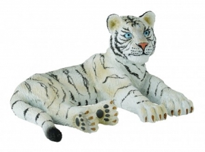 CollectA 88428 White Tiger cub lying - animal figures at spielzeug-guenstig.de