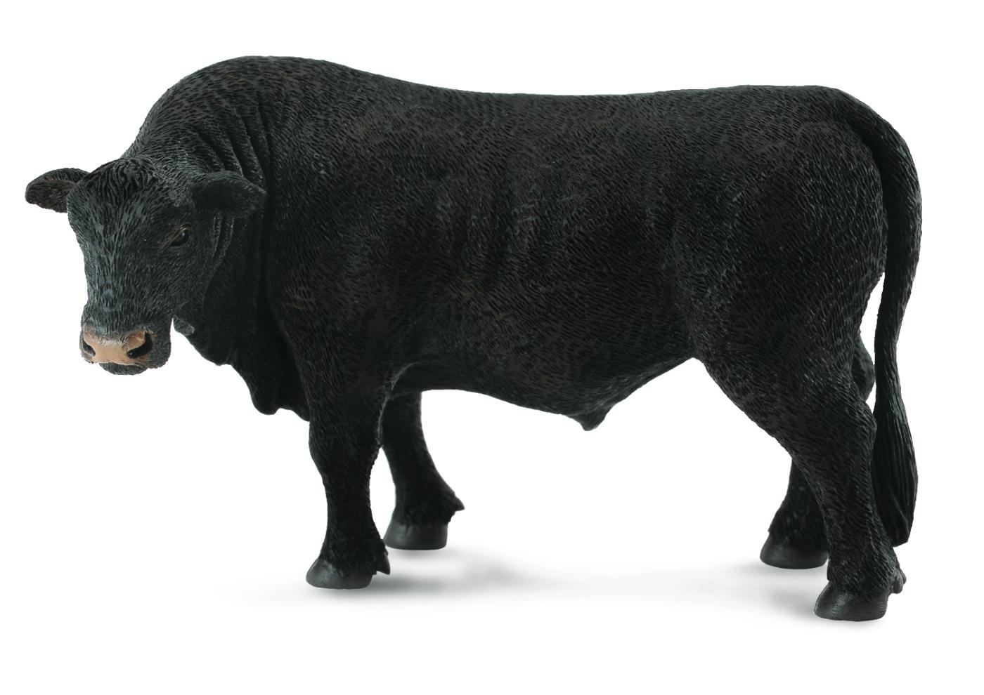 Roter Agnus Bulle 12 cm Wildtiere Collecta 88508 