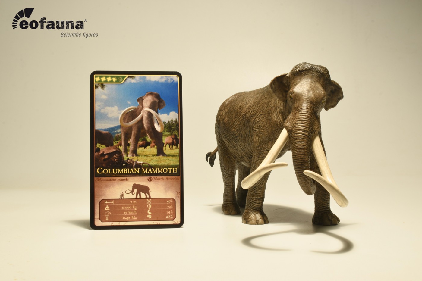 Columbian mammoth figure