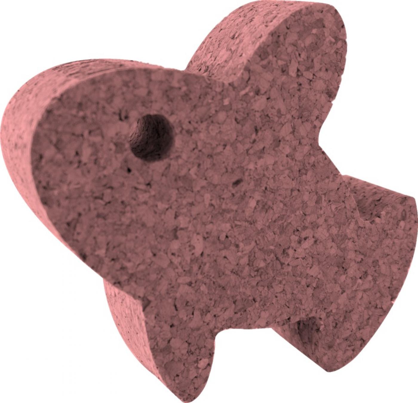 Fisch Kork natur rosa