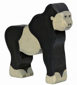 Holztiger Figuren in der Wildnis: Holztiger Gorilla 80168
