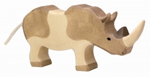 Holztiger Figuren in der Wildnis: Holztiger Nashorn 80158