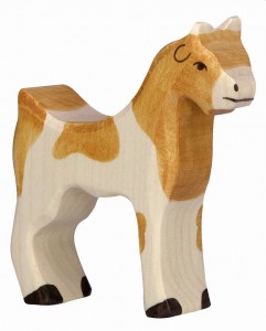 Holztiger Figuren auf dem Bauernhof: Holztiger Ziege 80080