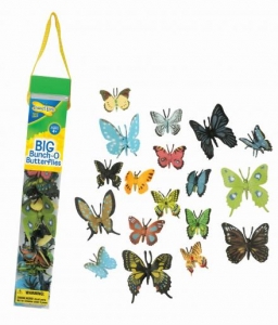 farbenfrohe Schmetterlinge Set von 18 St�ck i4842