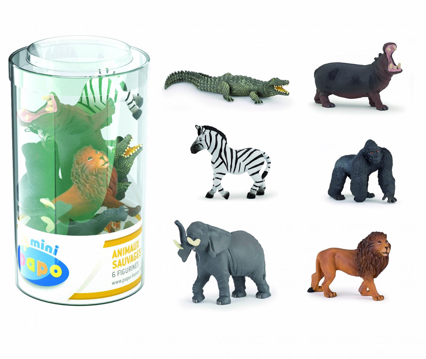 Papo Mini Wildlife Set 1 33020 Wild Life