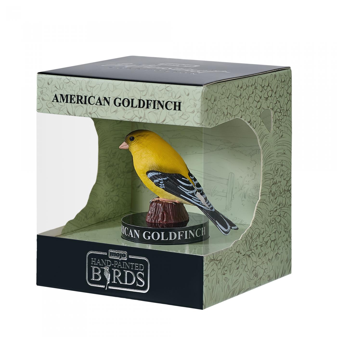 Mojo American Goldfinch figure in a display box 381125