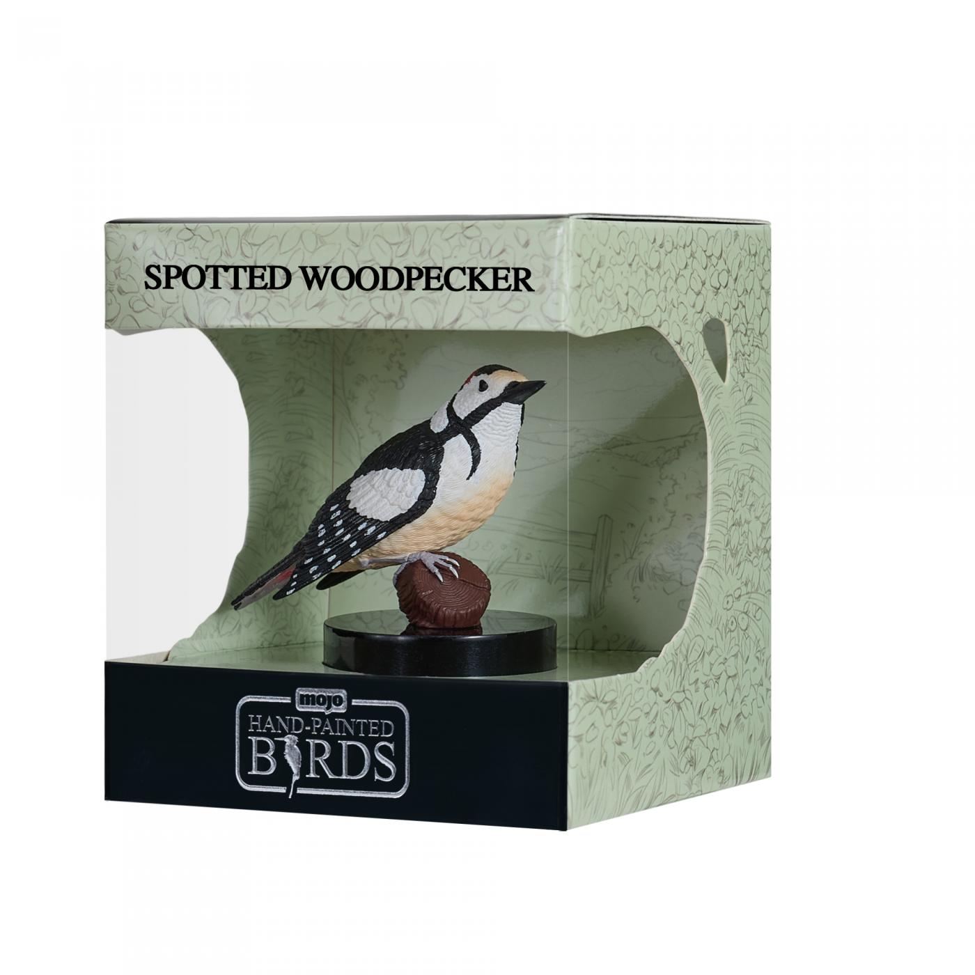 Mojo Birkenspecht Figur in einer Vitrine 381159