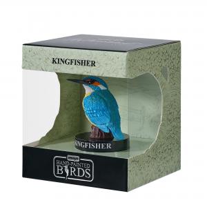 Mojo Eisvogel Figur in einer Vitrine 381130