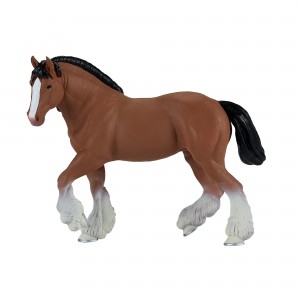 Mojo Horse World Braunes Clydesdale Pferd - 381084