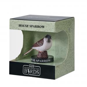 Mojo House Sparrow figure in a display box 381128