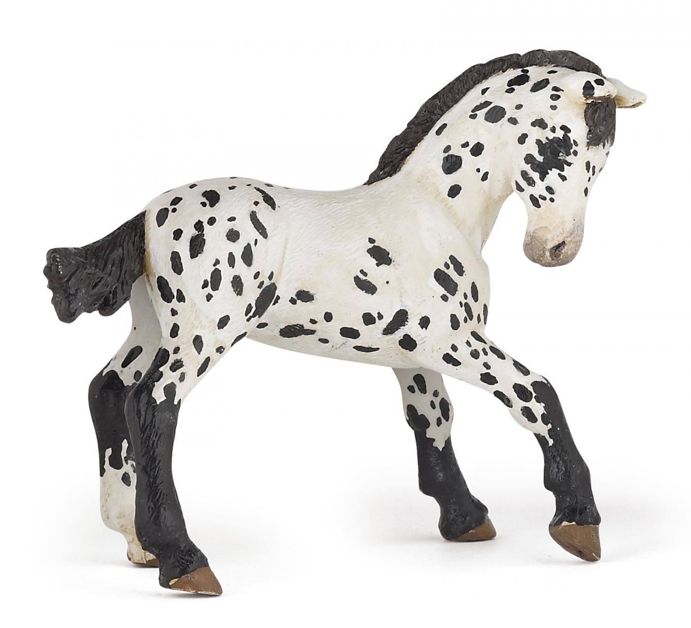 Papo Black appaloosa foal 51540 approx.10x8cm
