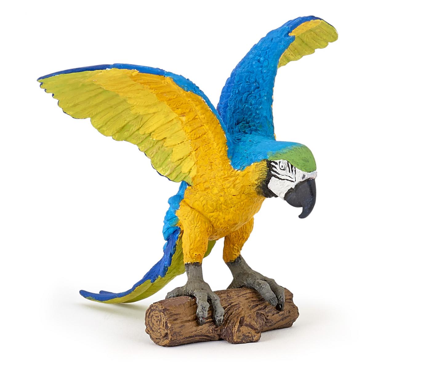 Papo Wild Animal Kingdom Papo Blue macaw 50235