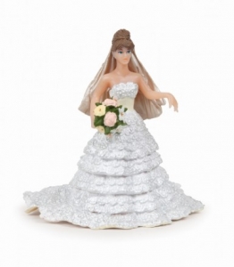Papo 38819 Braut im weissen Spitzenkleid - Menschliche Figuren